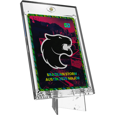PIN Card - Brazilian Storm Furia