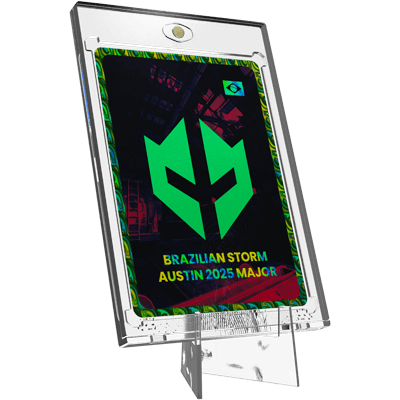 PIN Card - Brazilian Storm Imperial