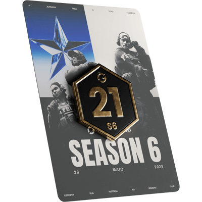 TOP #100 na Gamers Club Season 6